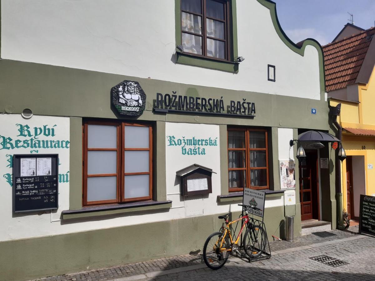 Rozmberska Basta Otel Třeboň Dış mekan fotoğraf